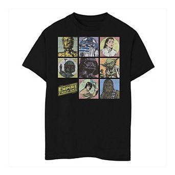 Boys 6-20 Star Wars: The Empire Strikes Back Vintage Panel Poster Tee
