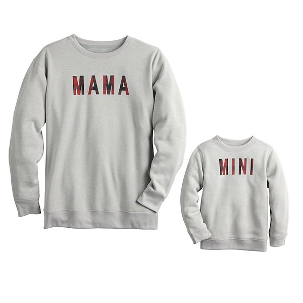 Mommy + Me designer streetsign Sweatshirt – Something Nice Graphic