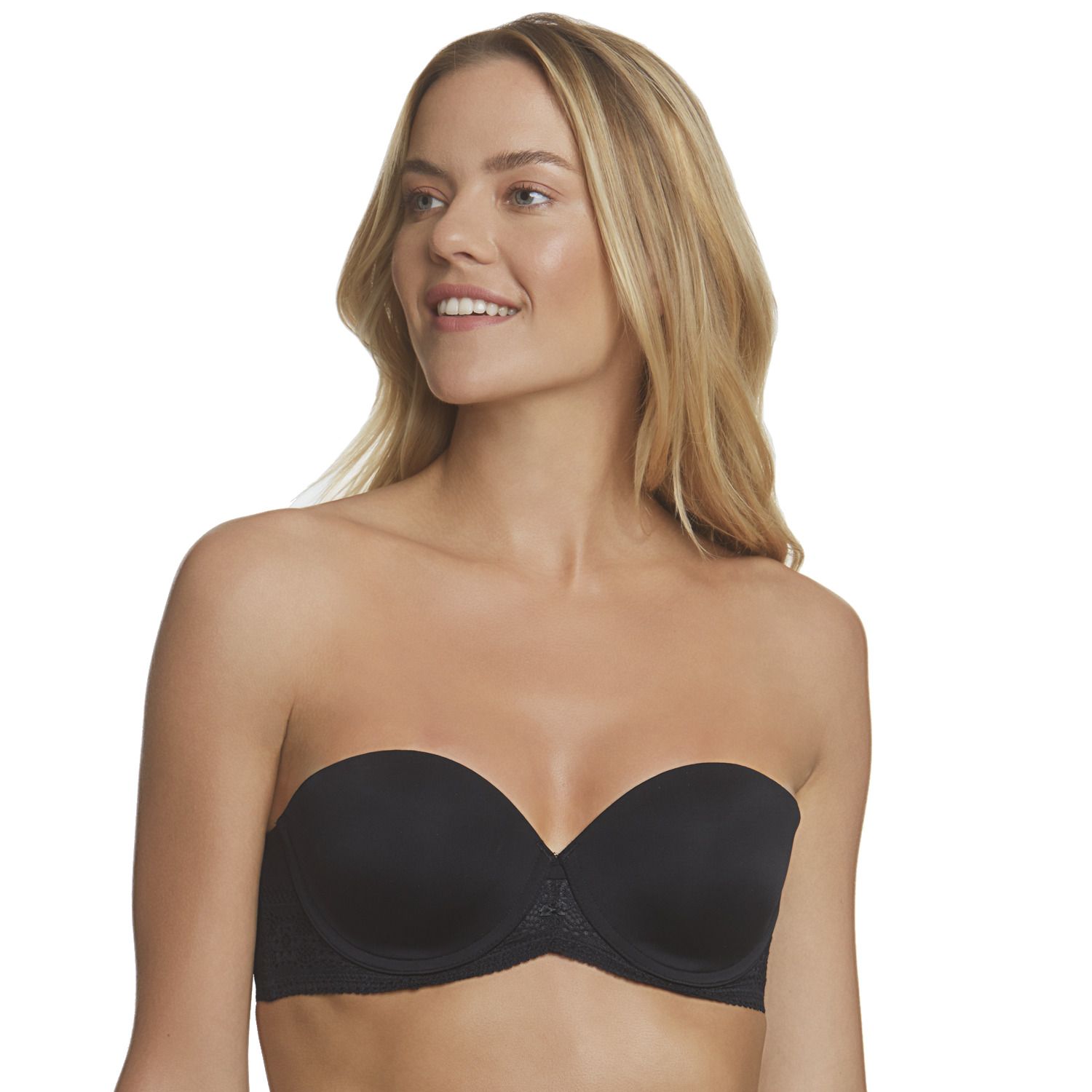 Image for Dominique Tessa Lace 4-Way Convertible Seamless Strapless Bra 7402 at Kohl's.