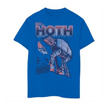 Boys 8-20 Star Wars: The Empire Strikes Back Battle Of Hoth Tee