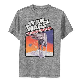 Boys 8-20 Star Wars: The Empire Strikes Back AT-AT Poster Tee