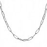 LC Lauren Conrad Silver Tone Long Links Chain Necklace