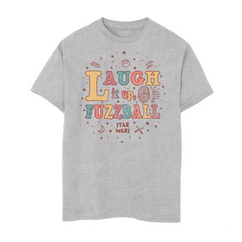 Boys 6-20 Star Wars "Laugh It Up Fuzzball" Retro Tee