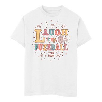 Boys 6-20 Star Wars "Laugh It Up Fuzzball" Retro Tee