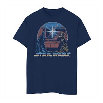 Boys 8-20 Star Wars Vintage Fight Scene Graphic Tee