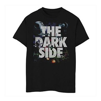 Boys 8-20 Star Wars The Dark Side Collage Poster Tee