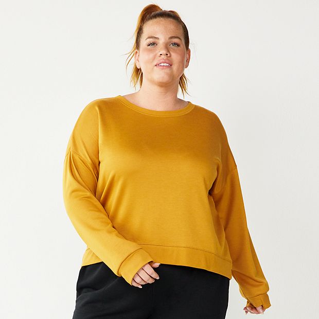 Tek gear 2025 plus size sweatshirt