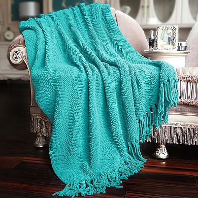 Serenta Knitted Tweed Throw