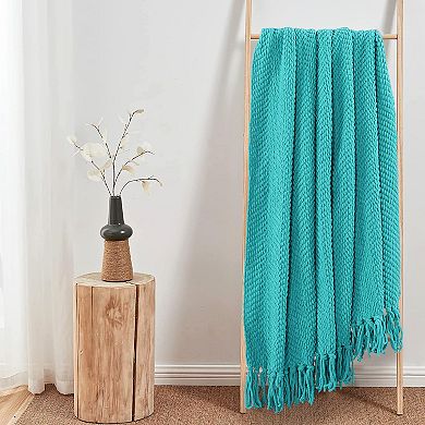 Serenta Knitted Tweed Throw