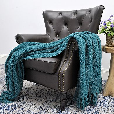 Fluffy Woven Throw