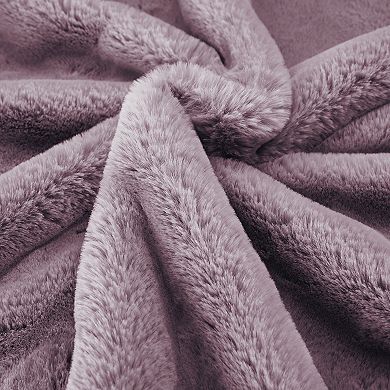Heavy Faux Fur Throw
