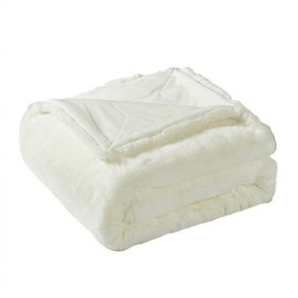 Heavy Faux Fur Throw