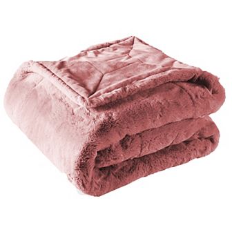 Heavy Faux Fur Throw