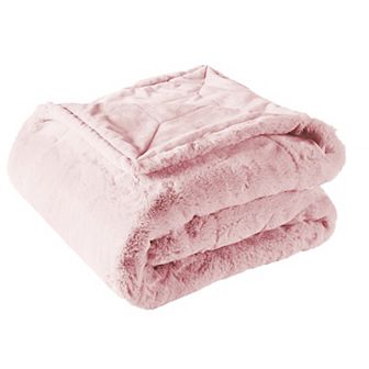 Heavy Faux Fur Throw