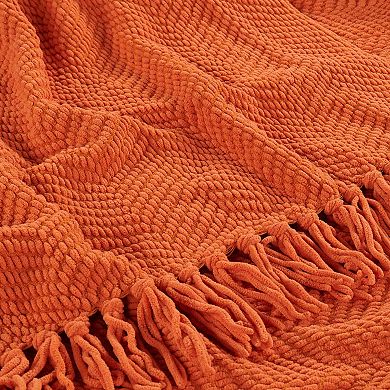 Serenta Knitted Tweed Throw