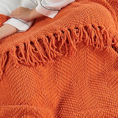 Serenta Knitted Tweed Throw