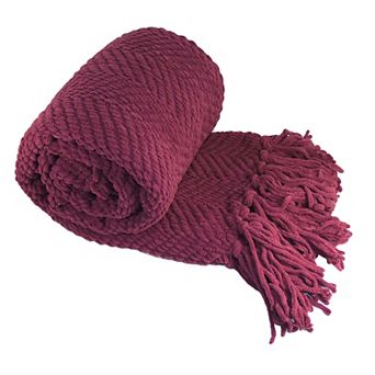 Serenta Knitted Tweed Throw