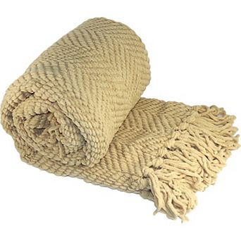 Serenta Knitted Tweed Throw