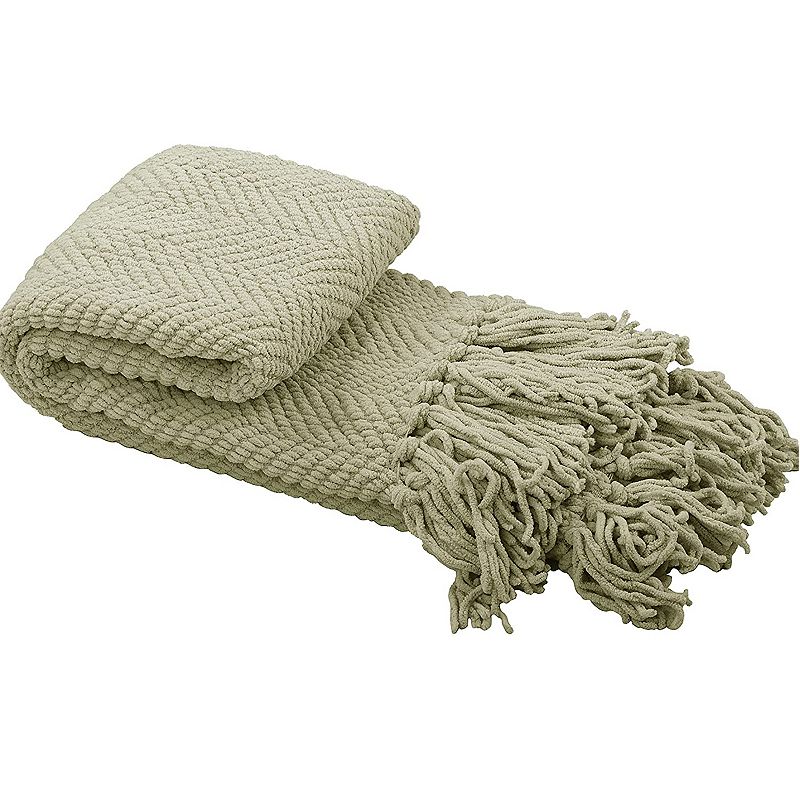 Home Soft Things Tweed Throw - Oatmeal - 60  x 80  Jumbo
