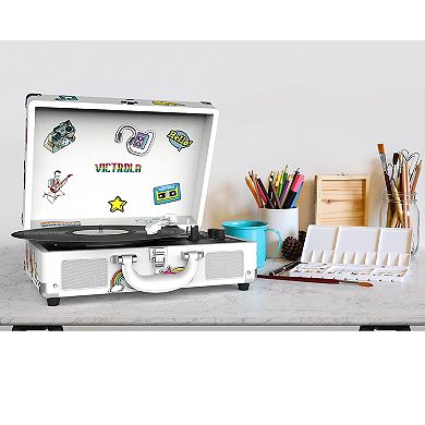 Victrola The Canvas Bluetooth Suitcase Record Player