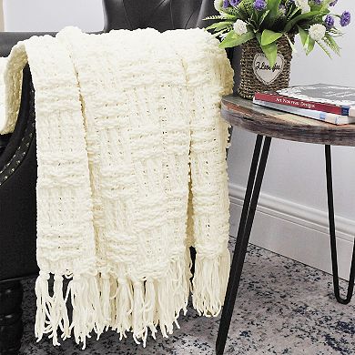 Cable Knitted Throw