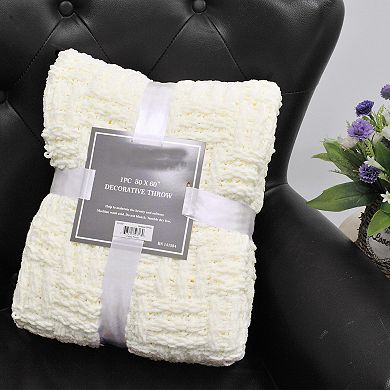 Cable Knitted Throw