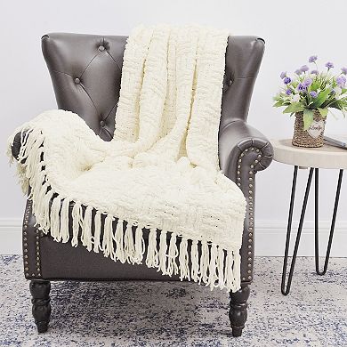 Cable Knitted Throw