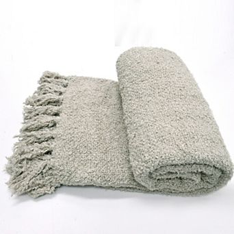 Fluffy Woven Throw