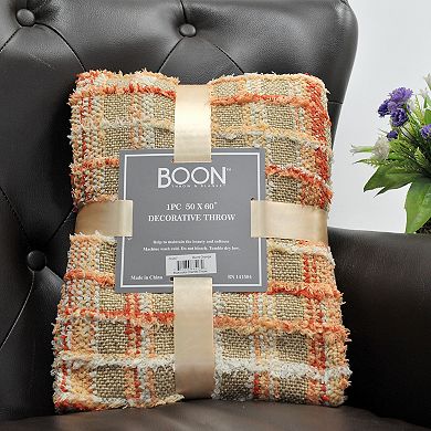 Serenta Multi Color Chenille Throw