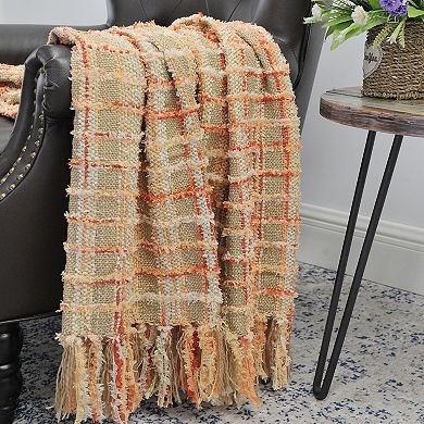 Serenta Multi Color Chenille Throw