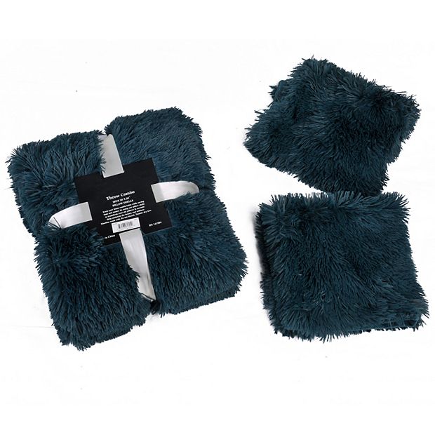 Kohls faux best sale fur throw