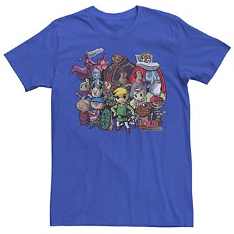 Men's Nintendo The Legend Of Zelda Wind Walker Group Portrait Tee