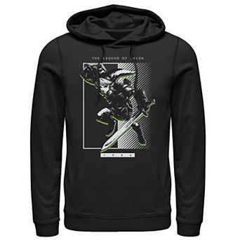 Men's Nintendo The Legend Of Zelda Higlighted Portrait Hoodie