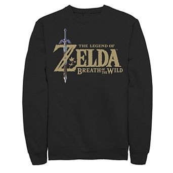 Men's Nintendo The Legend Of Zelda Breath Of The Wild Logo Sweatshirt