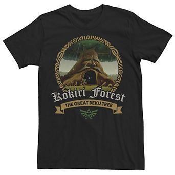 Men's Zelda Kokiri Forest The Great Deku Tree Tee
