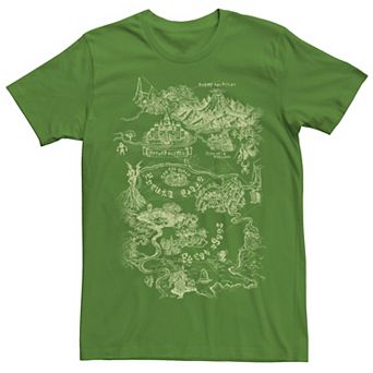 Men's Zelda Hyrule Map Tee
