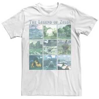 Men's Legend Of Zelda Breath Of The Wild Location Box Up Tee