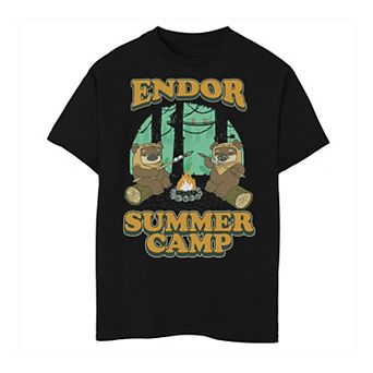 Boys 6-20 Star Wars Ewok Endor Summer Camp Tee