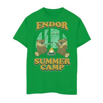 Boys 8-20 Star Wars Ewok Endor Summer Camp Tee