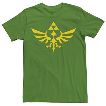 Men's Nintendo The Legend Of Zelda Triforce Yellow Hue Stamp Tee