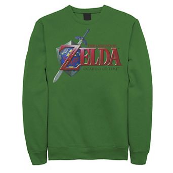 Men's Nintendo The Legend Of Zelda Ocarina Of Time Logo Sweatshirt