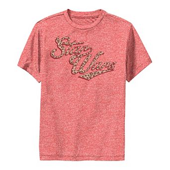 Boys 8-20 Star Wars Cursive Cheetah Fill Logo Tee