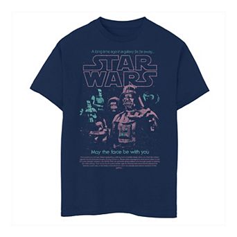 Boys 6-20 Star Wars Space Phantoms Poster Graphic Tee