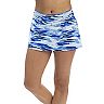 Women's Dolfin Aquashape Print Thigh-Minimizer A-Line Swim Skirt