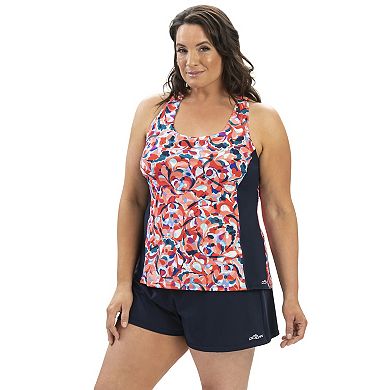 Women's Dolfin Aquashape Upf 50+ Twist-back Tankini Top