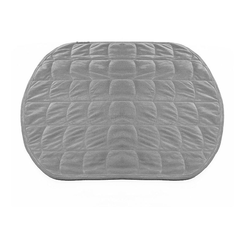 nodpod Weighted Pod For Your Body Microplush Compact Weighted Blanket - Elephant Gray