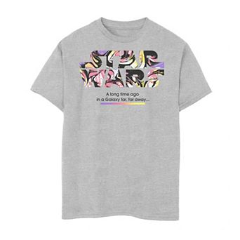 Boys 8-20 Star Wars Logo Character Fill Tee