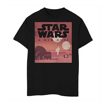 Boys 6-20 Star Wars New Hope Minimalist Graphic Tee