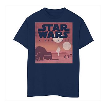 Boys 6-20 Star Wars New Hope Minimalist Graphic Tee