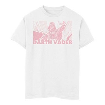 Boys 6-20 Star Wars Darth Vader One Tone Tee